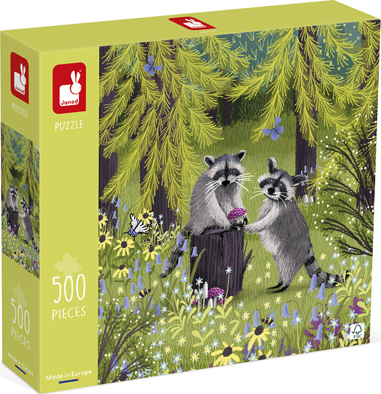 Puzzle Raccoon Bandits - 500 Pcs