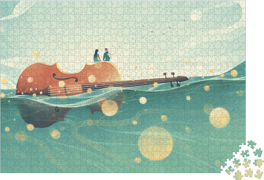 Puzzle Violin Voyage - 1000 Pcs