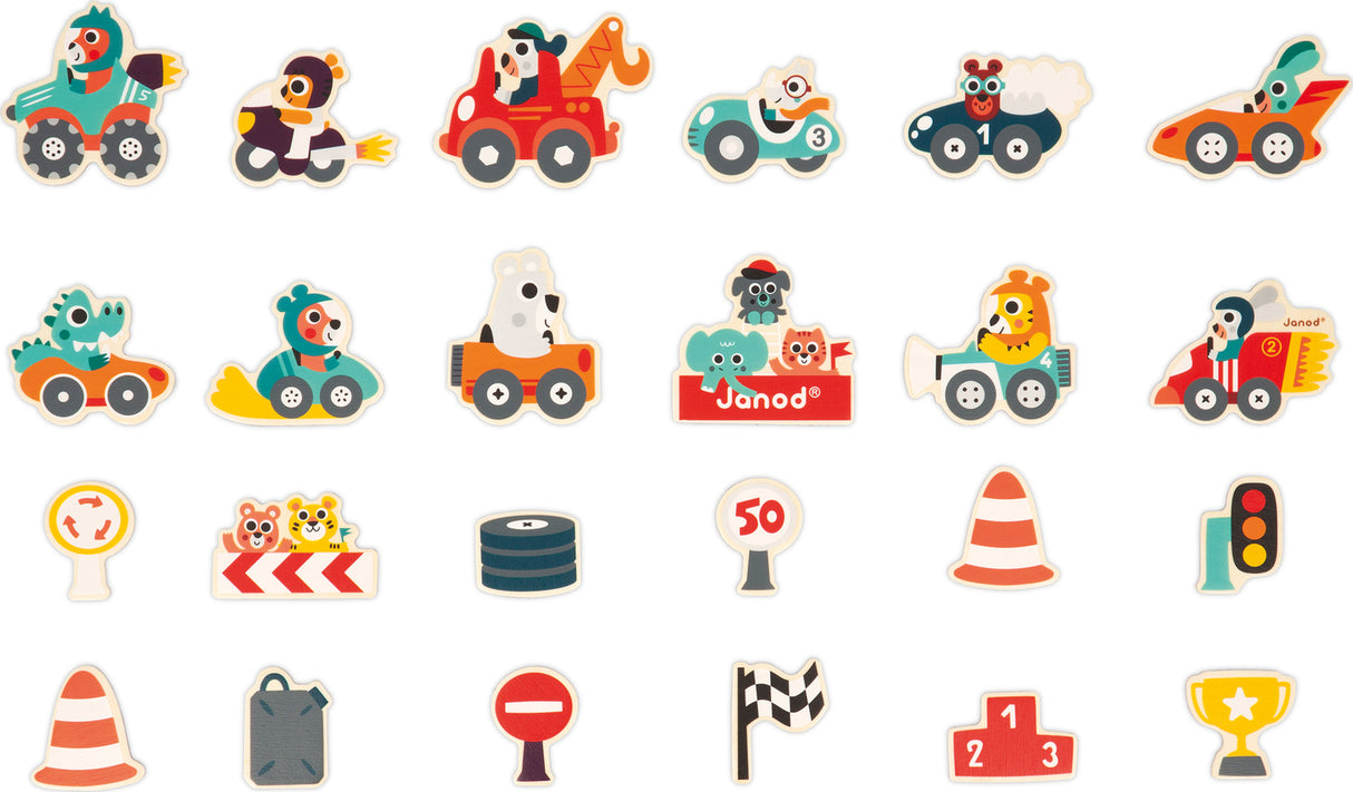 Car Magnets - 24 Pcs