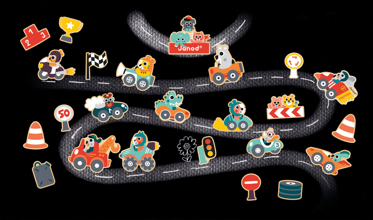 Car Magnets - 24 Pcs