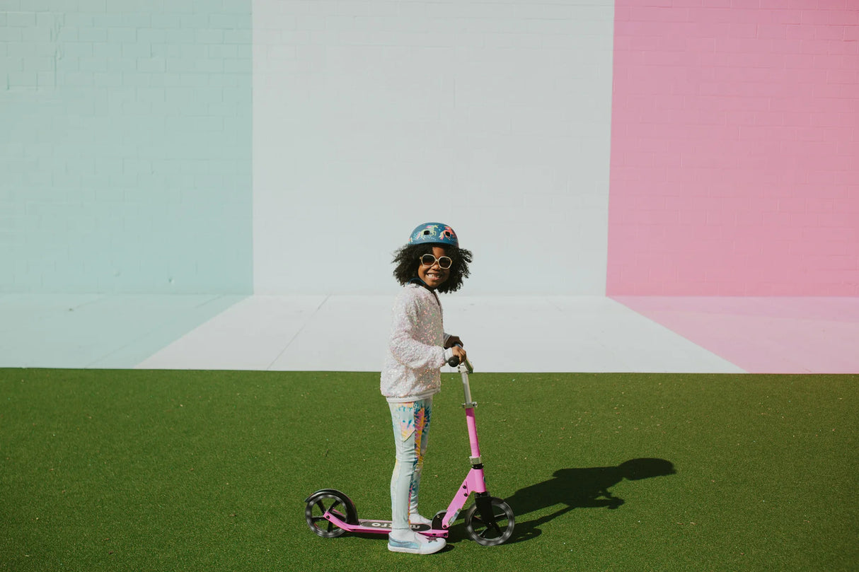 Micro Cruiser LED Scooter (Pink)