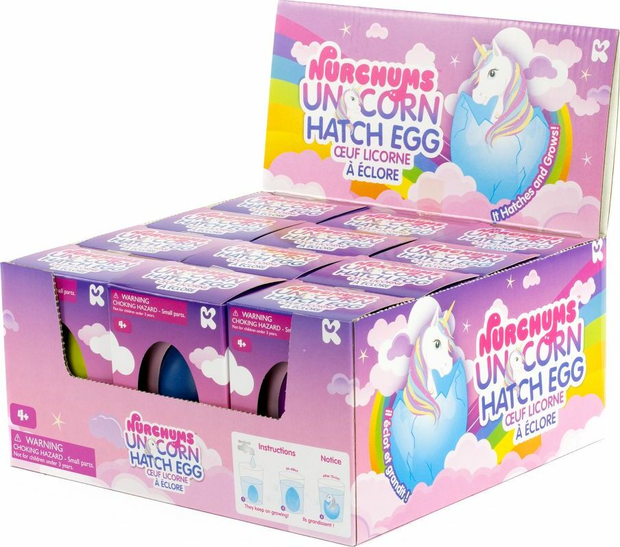 NURCHUMS Small Unicorn Hatching Eggs