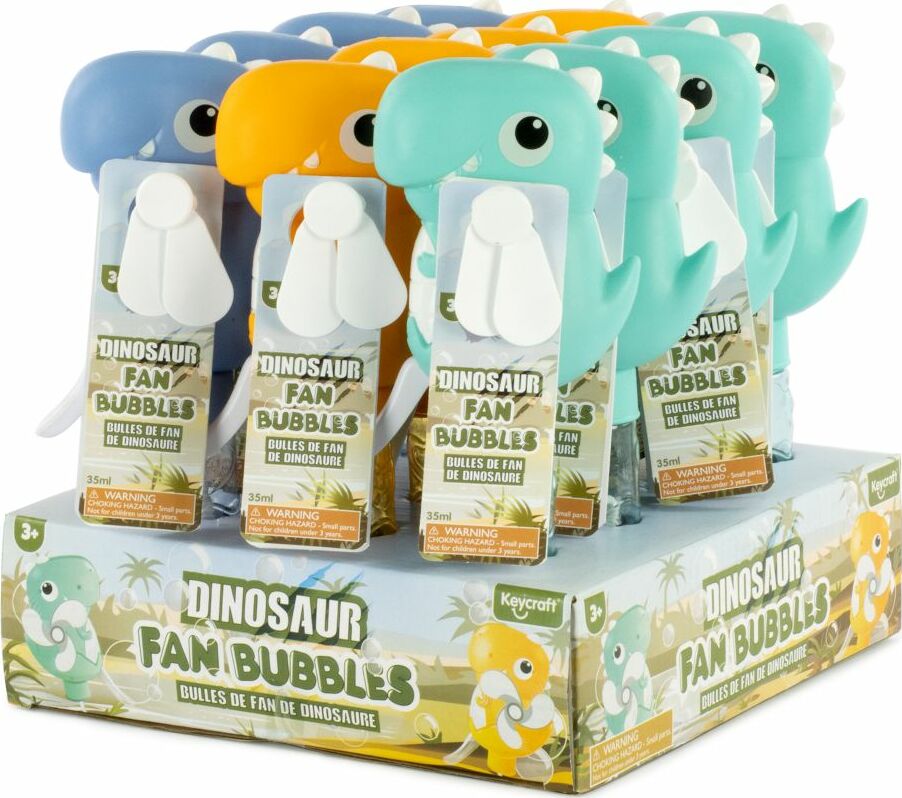 Dino Fan Bubbles