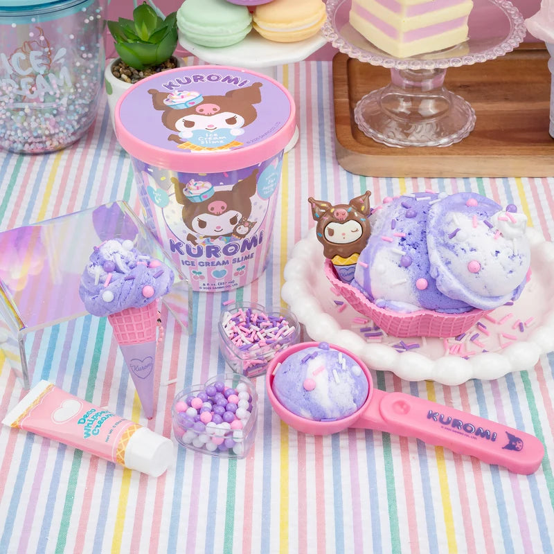 Sanrio Kuromi Ice Cream Slime