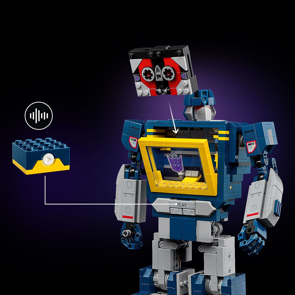 LEGO Icons: Transformers: Soundwave