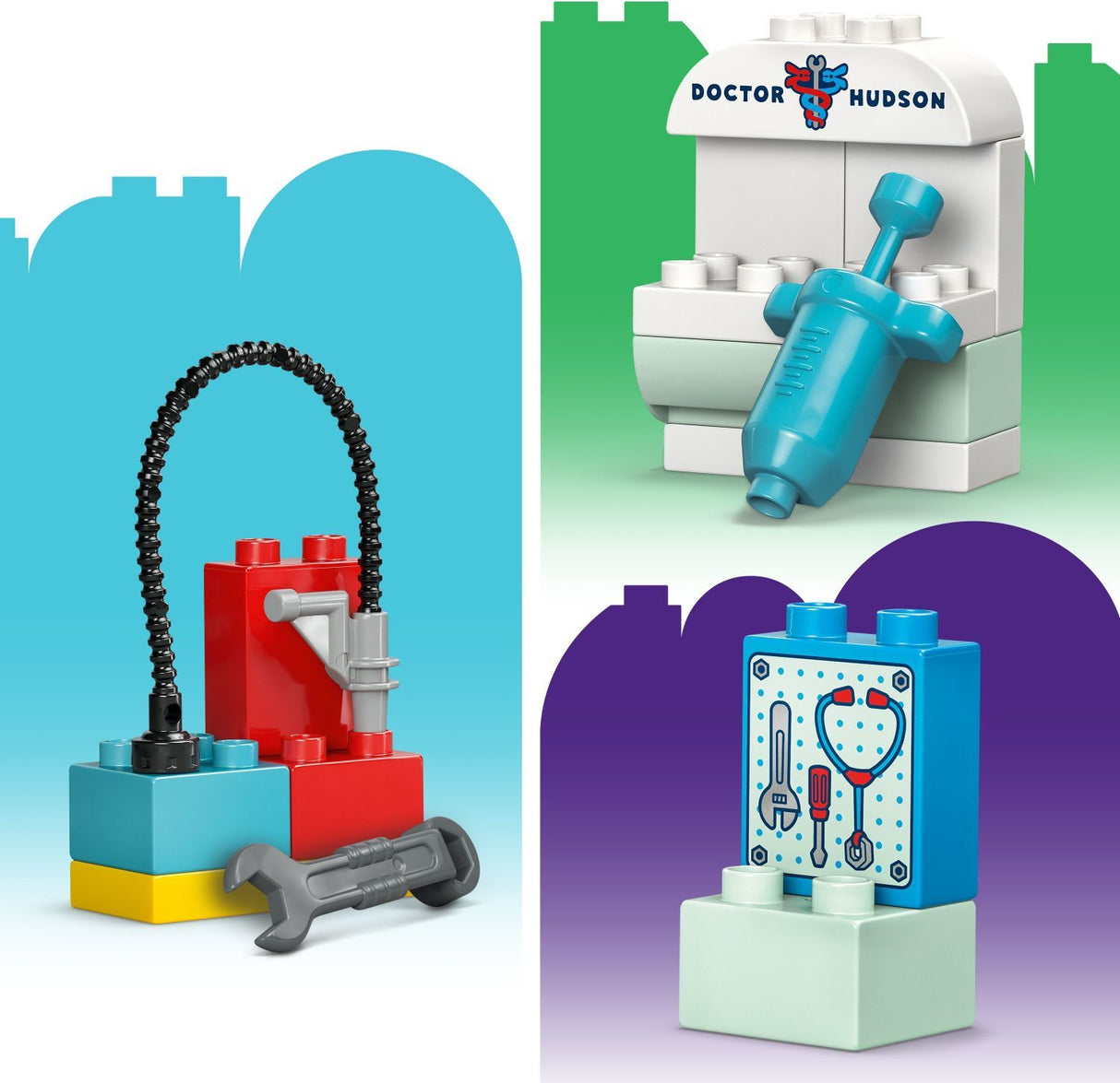 LEGO DUPLO Disney: McQueen's Visit to Doc's Garage