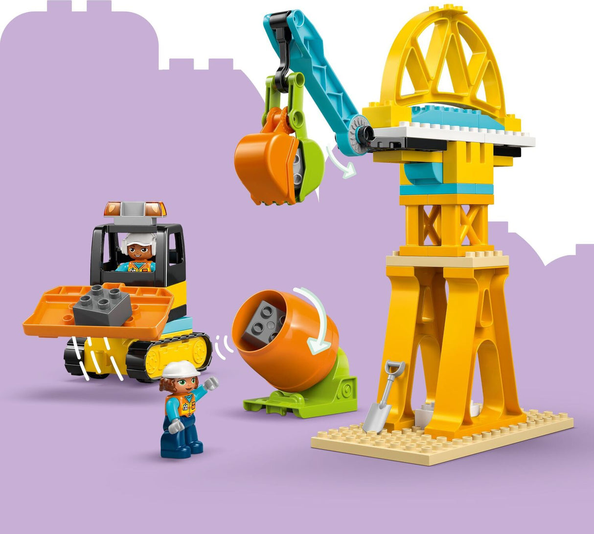LEGO DUPLO Town: 3 in 1 Construction Site and Vehicles