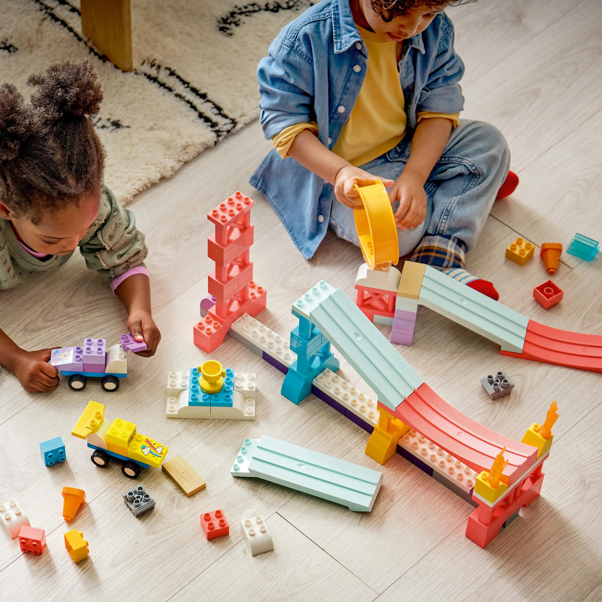 LEGO® DUPLO® Town 3 in 1 Creative Ramps with Vehicles