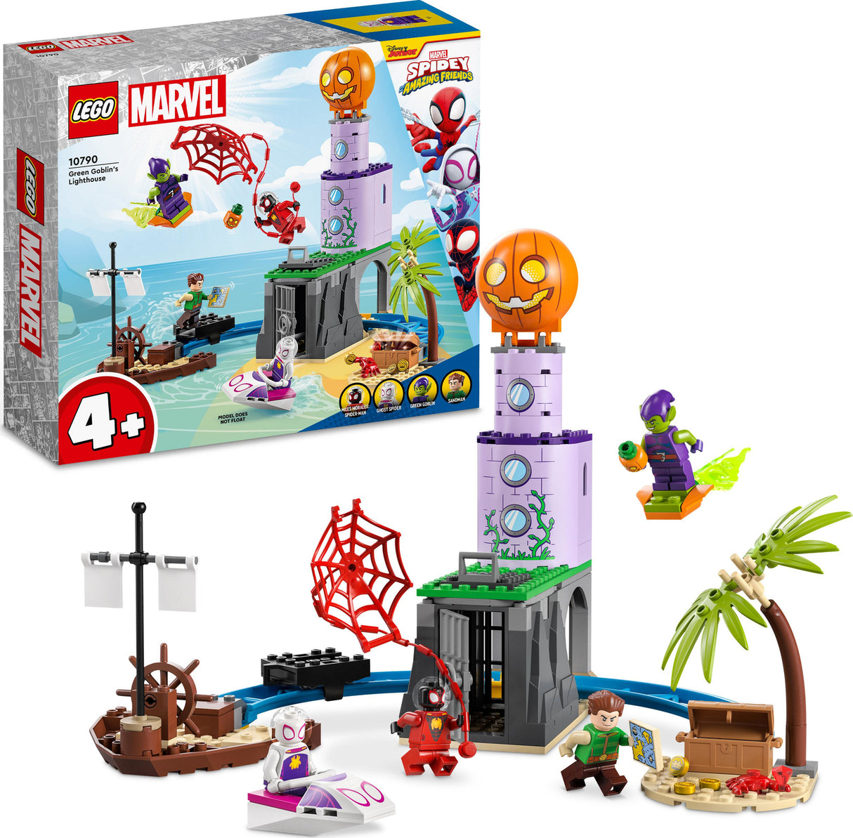 LEGO® Marvel Super Heroes Team Spidey at Green Goblin's Lighthouse