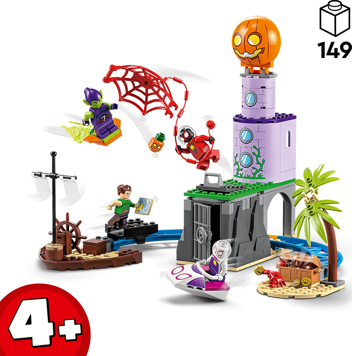LEGO® Marvel Super Heroes Team Spidey at Green Goblin's Lighthouse