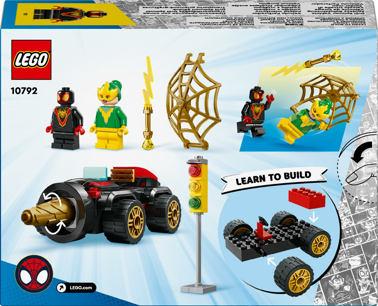 LEGO Marvel Spidey and his Amazing Friends Drill Spinner Vehicle