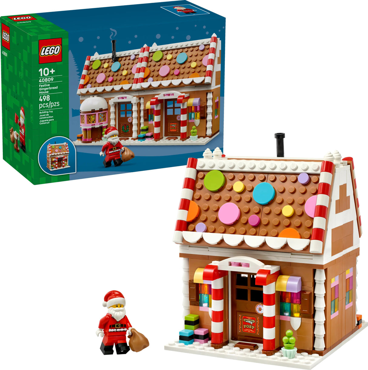 LEGO® Festive Gingerbread House