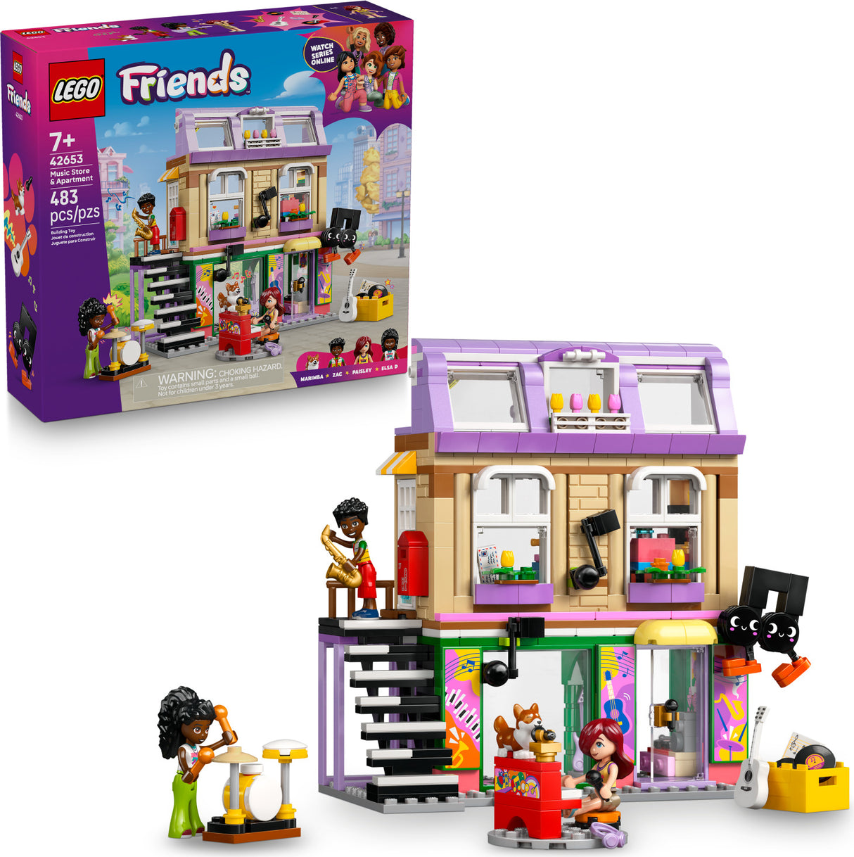 LEGO Friends: Music Store & Apartment