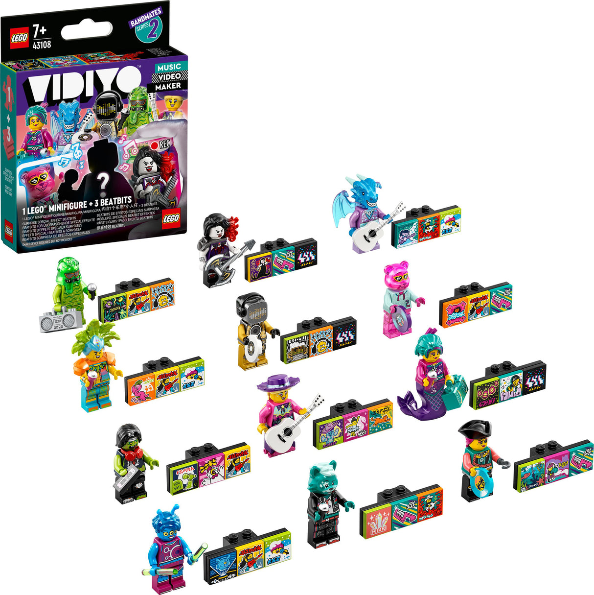 LEGO® VIDIYO Bandmates Minifigures Series 2 Set