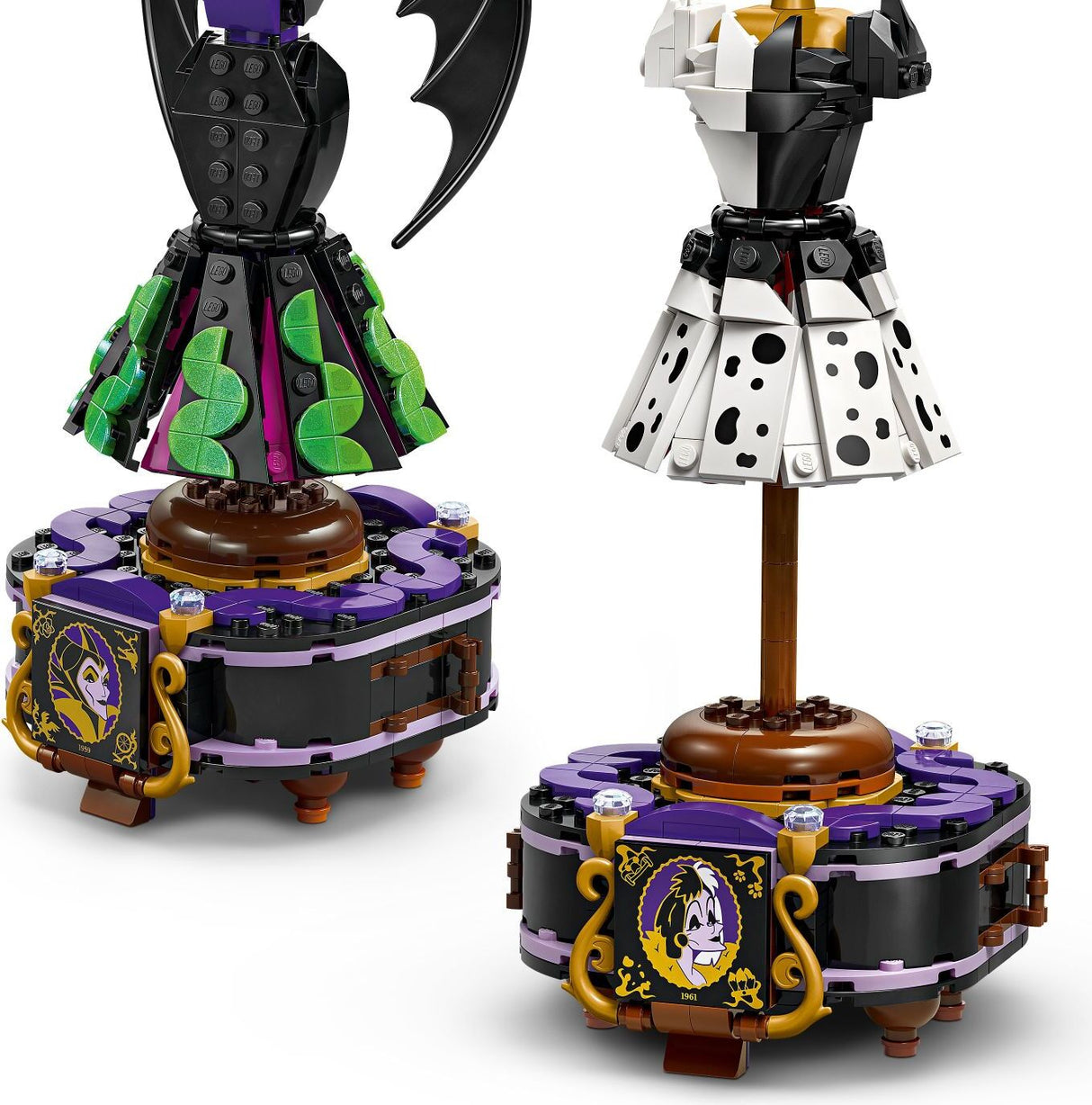 LEGO Disney Classic: Maleficent's and Cruella De Vil's Dresses