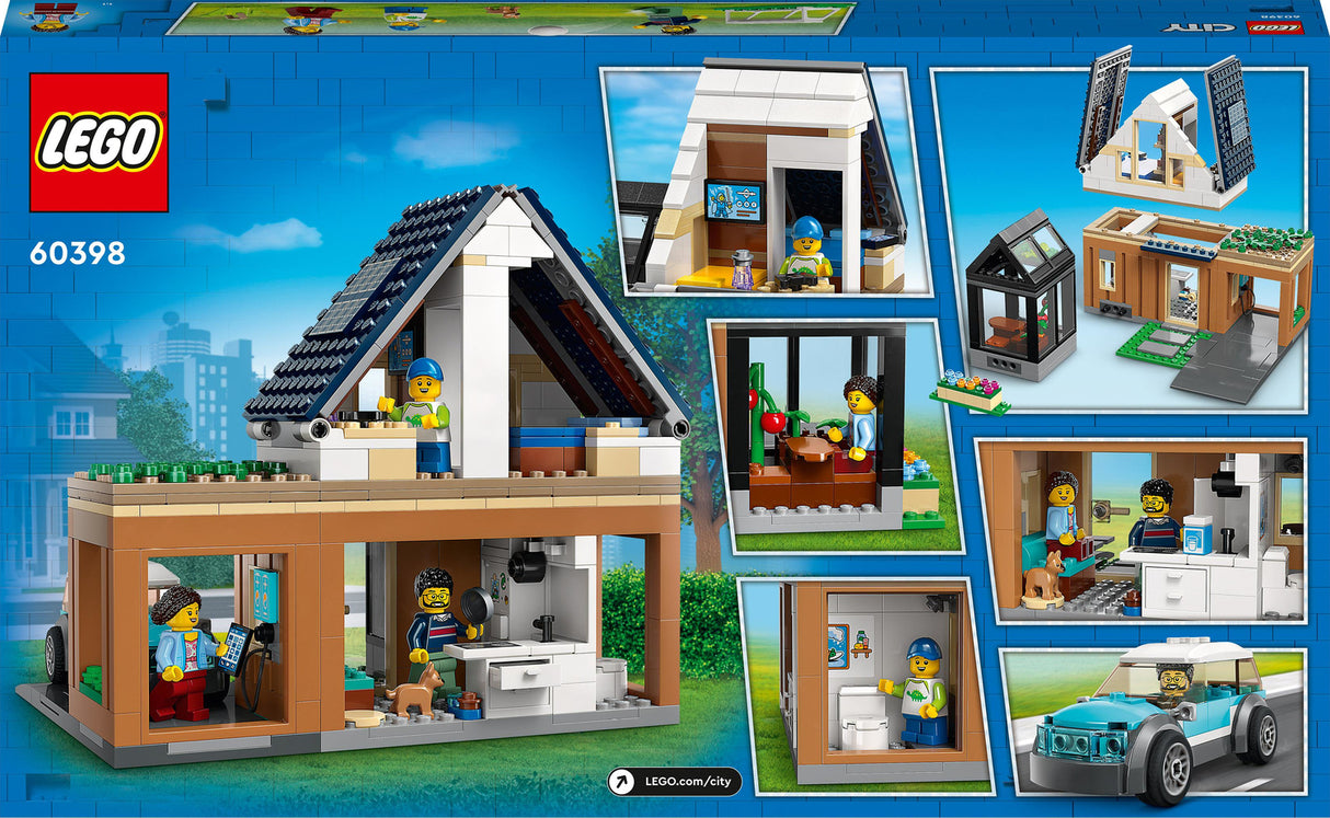 LEGO® City Family House and Electric Car Toys