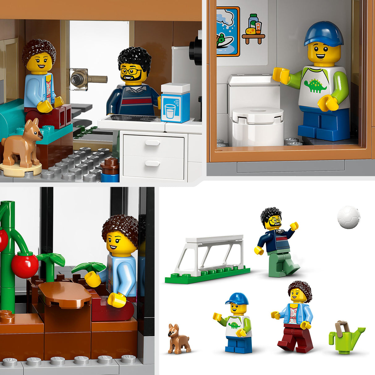LEGO® City Family House and Electric Car Toys