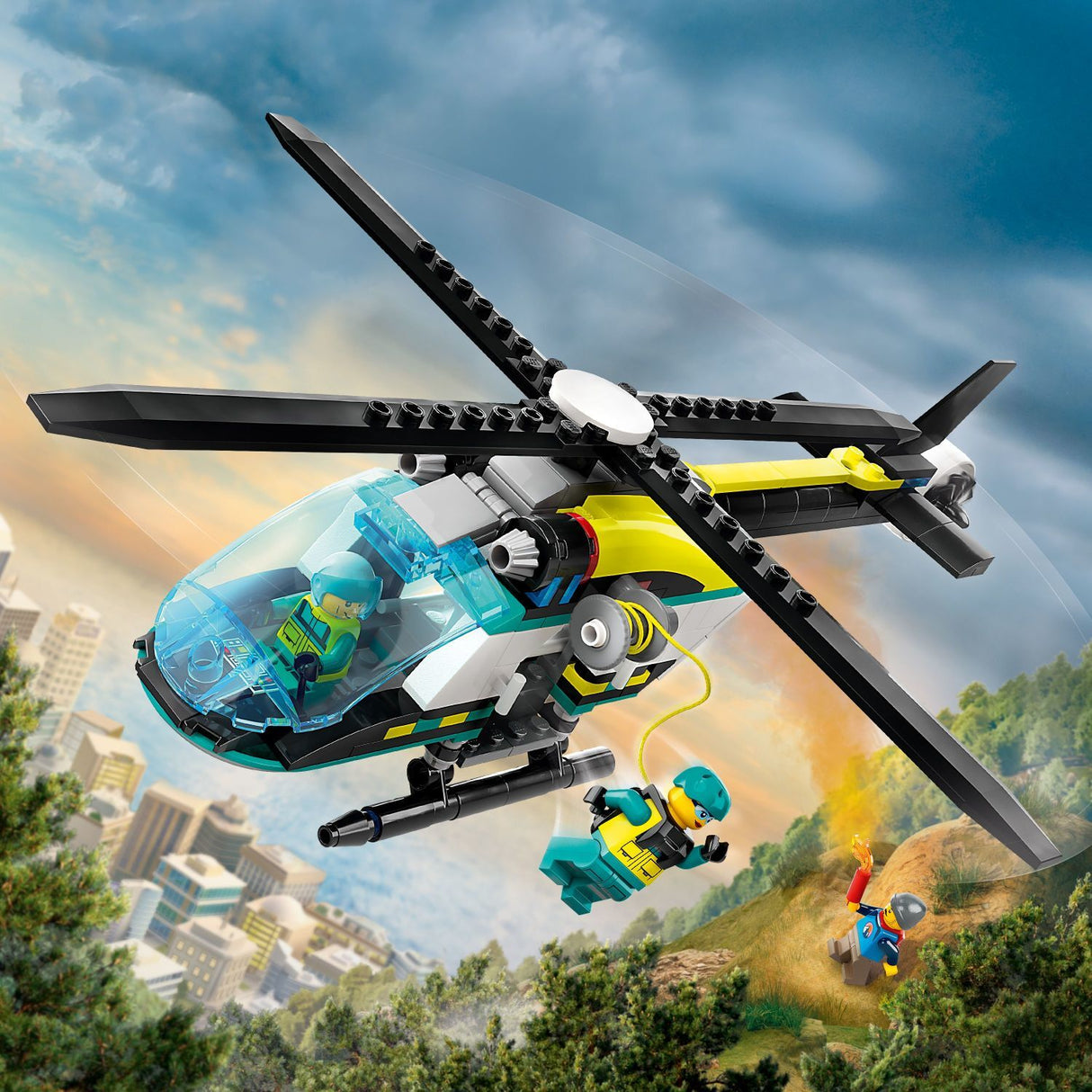 LEGO City Great Vehicles: Emergency Rescue Helicopter