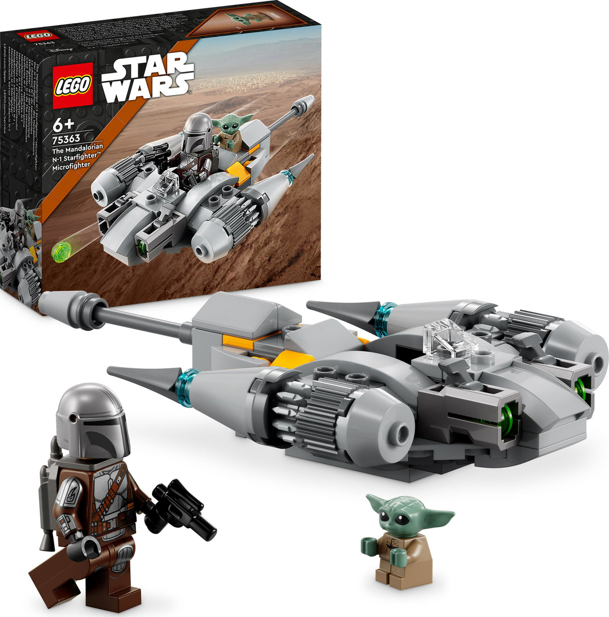 LEGO® Star Wars™ The Mandalorian N-1 Starfighter Microfighter