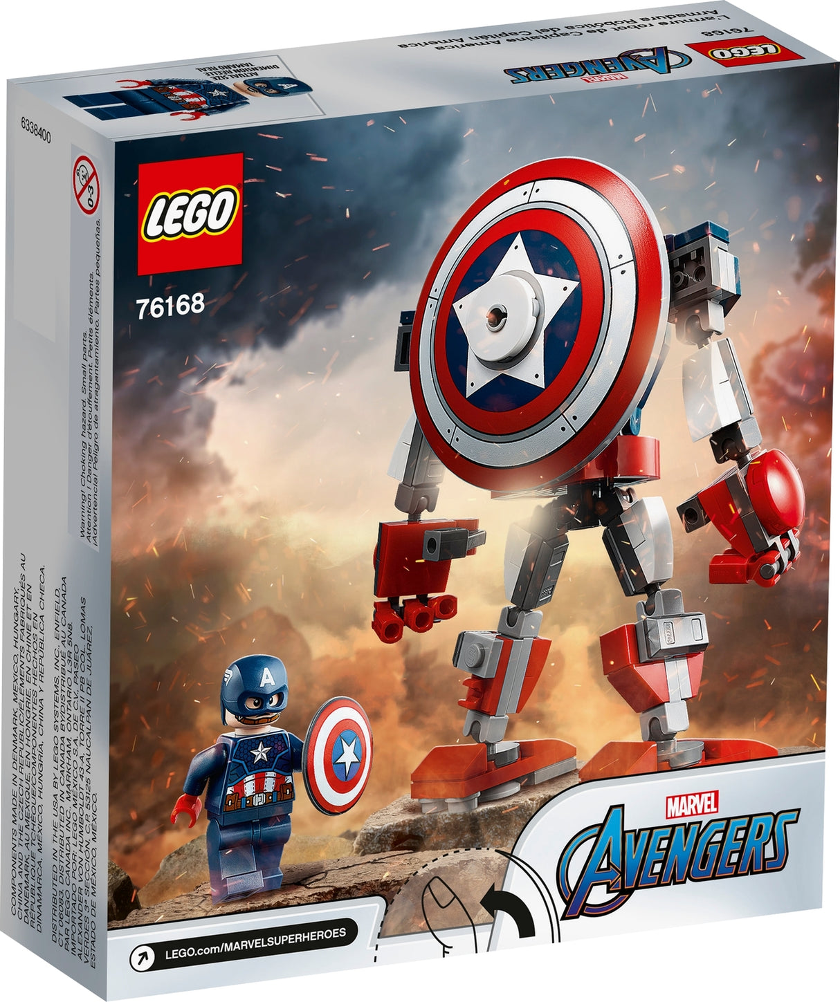 LEGO® Marvel: Captain America Mech Armor