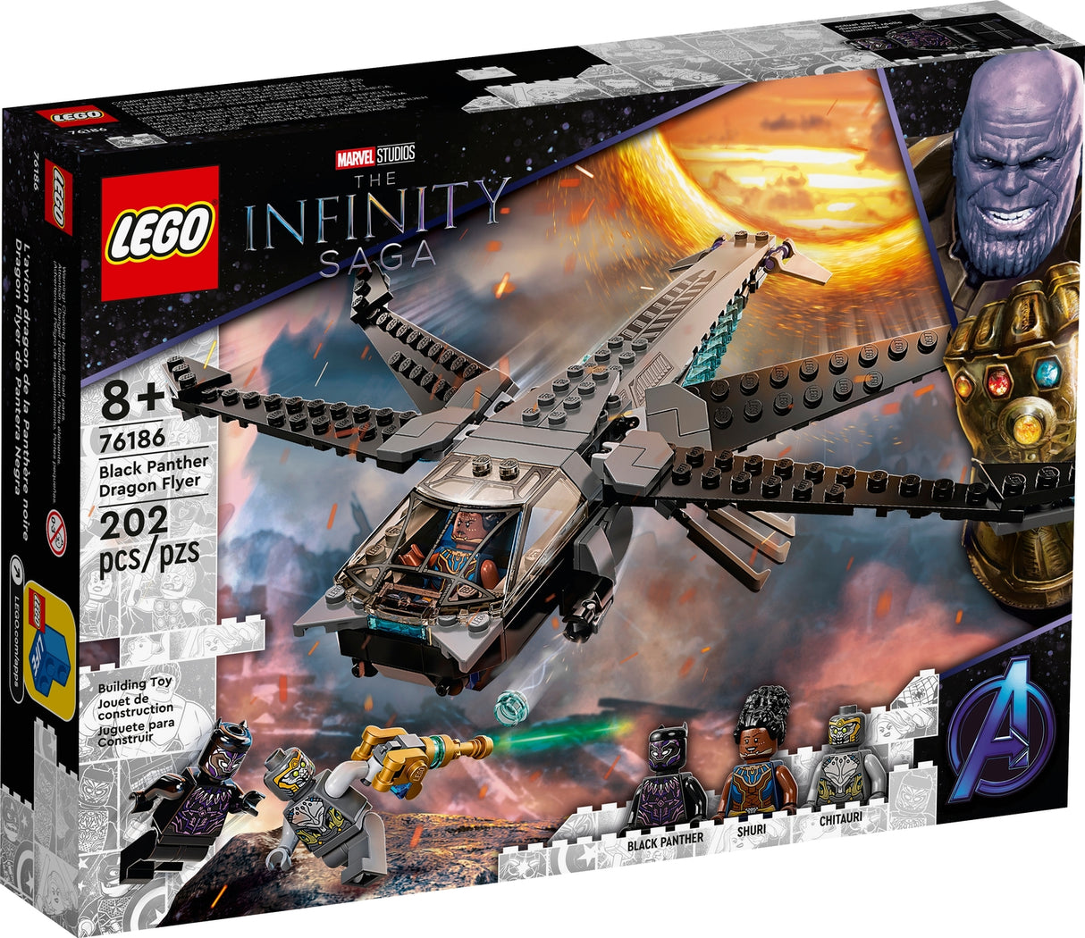 LEGO® Marvel: Black Panther Dragon Flyer
