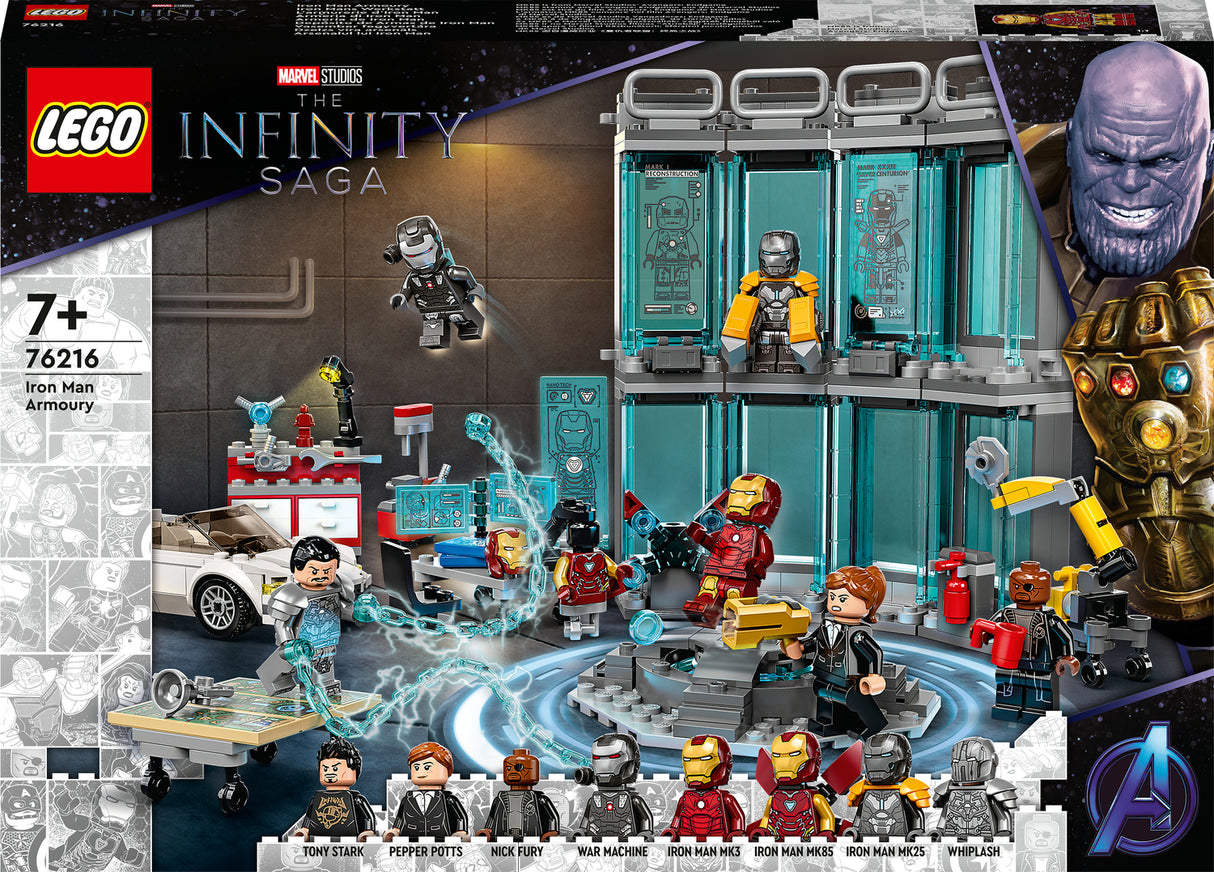 LEGO® Marvel Iron Man Armory Buildable Toy