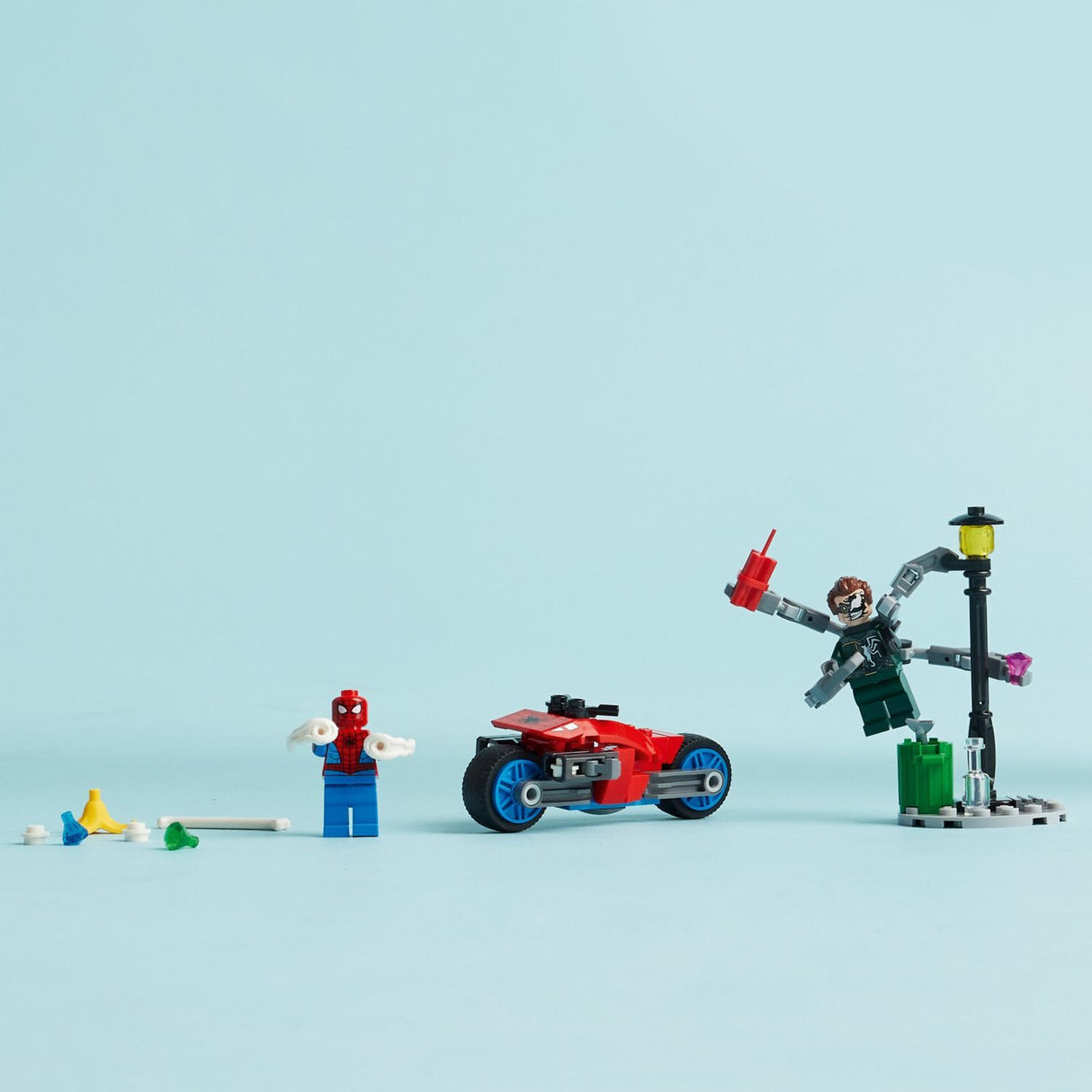 LEGO Super Heroes Marvel: Motorcycle Chase: Spider-Man vs. Doc Ock