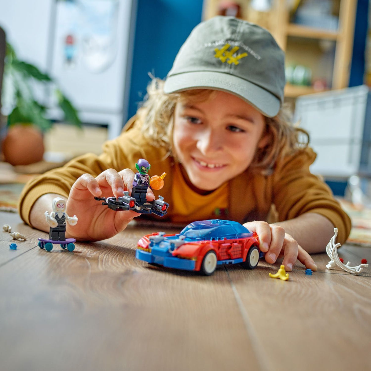 LEGO Super Heroes Marvel: Spider-Man Race Car & Venom Green Goblin