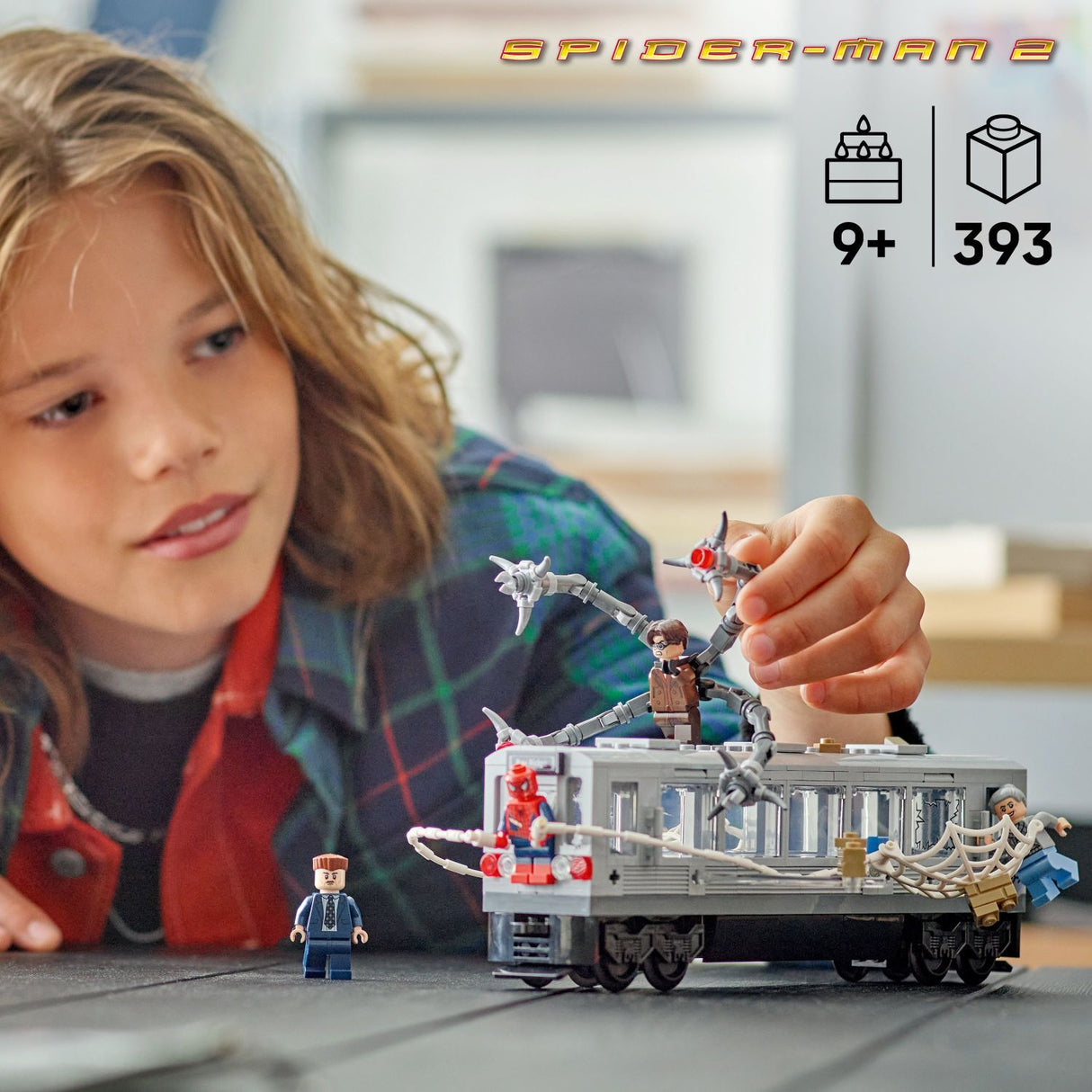 LEGO Super Heroes Marvel: Spider-Man vs. Doc Ock Subway Train Scene