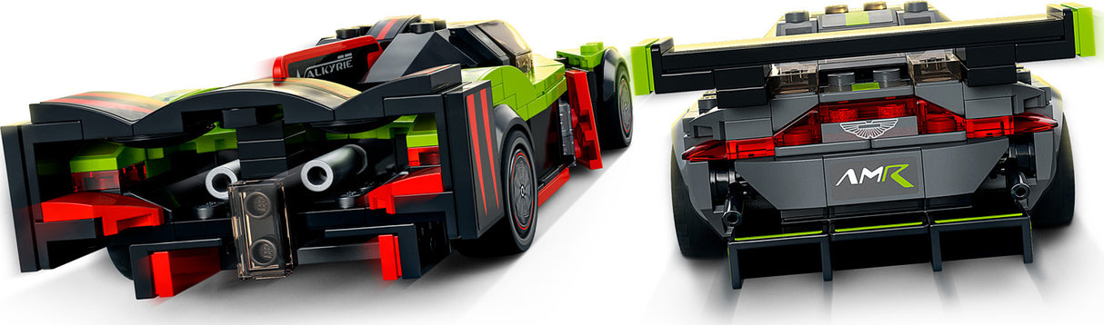 LEGO® Aston Martin Valkyrie AMR Pro and Aston Martin Vantage GT3