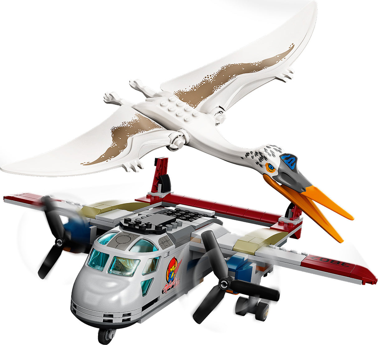 LEGO® Quetzalcoatlus Plane Ambush