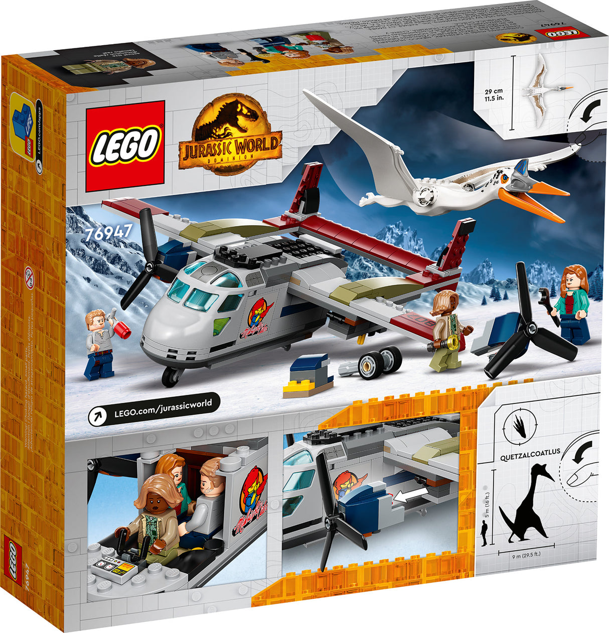 LEGO® Quetzalcoatlus Plane Ambush