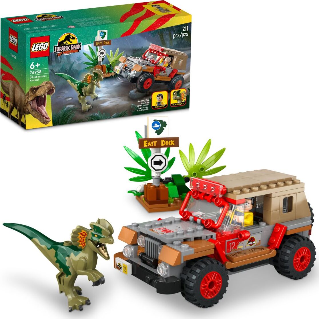LEGO® Jurassic World: Dilophosaurus Ambush
