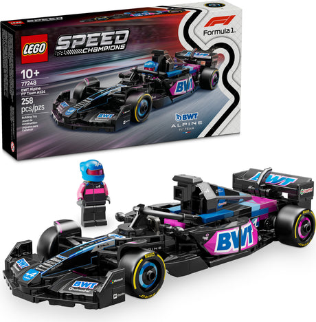 LEGO Speed Champions: BWT Alpine F1® Team A524 Race Car