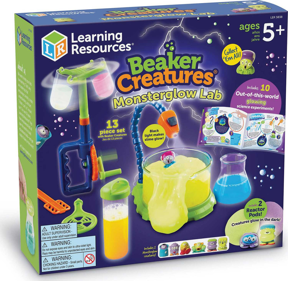 Beaker Creatures® Monsterglow Lab