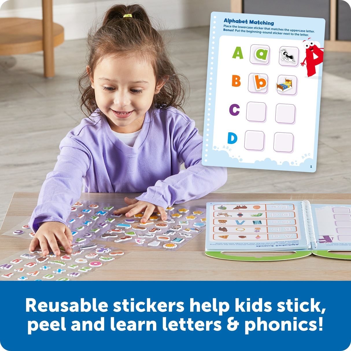 Skill Builders! Smart Stickers - Letters and Phonics