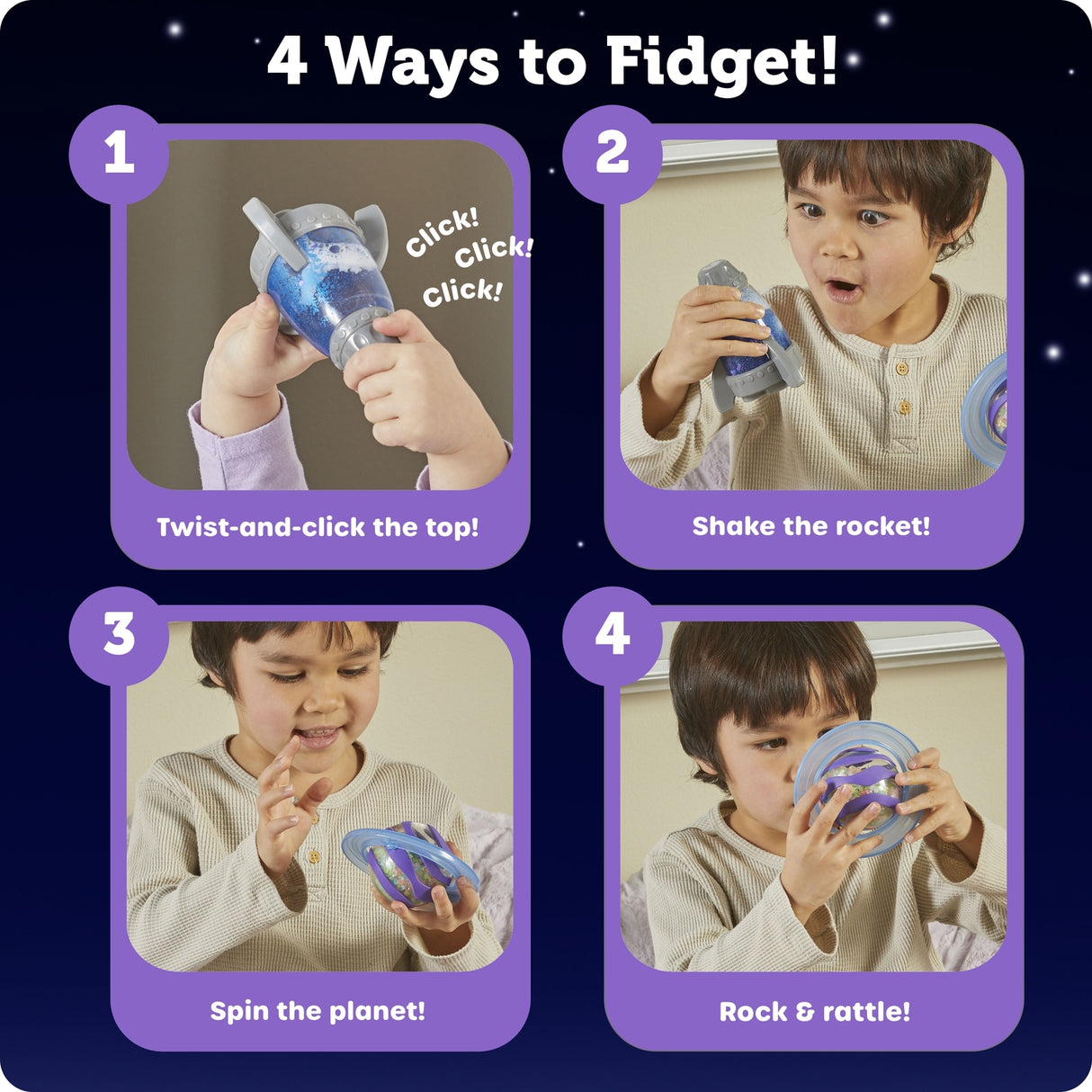 Soothing Space Sensory Fidget Set