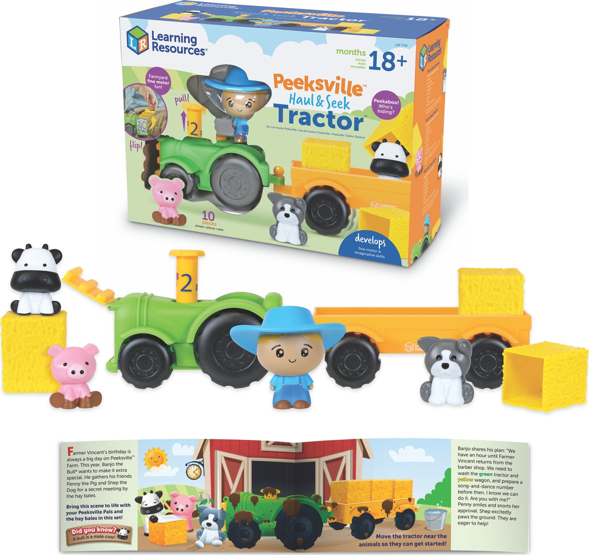 Peeksville Haul and Seek Tractor