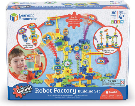Gears! Gears! Gears! Robot Factory Building Set