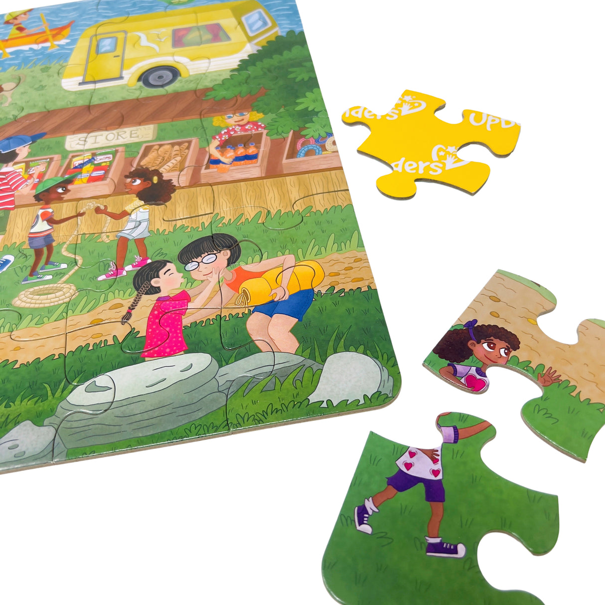 Camping Outdoors 48 Piece Jumbo Puzzle