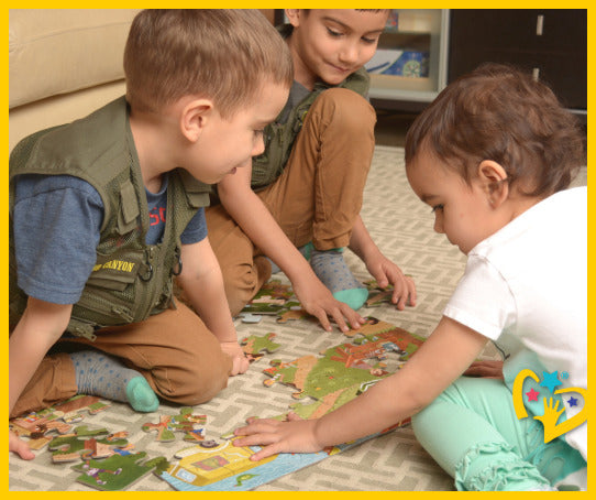 Camping Outdoors 48 Piece Jumbo Puzzle