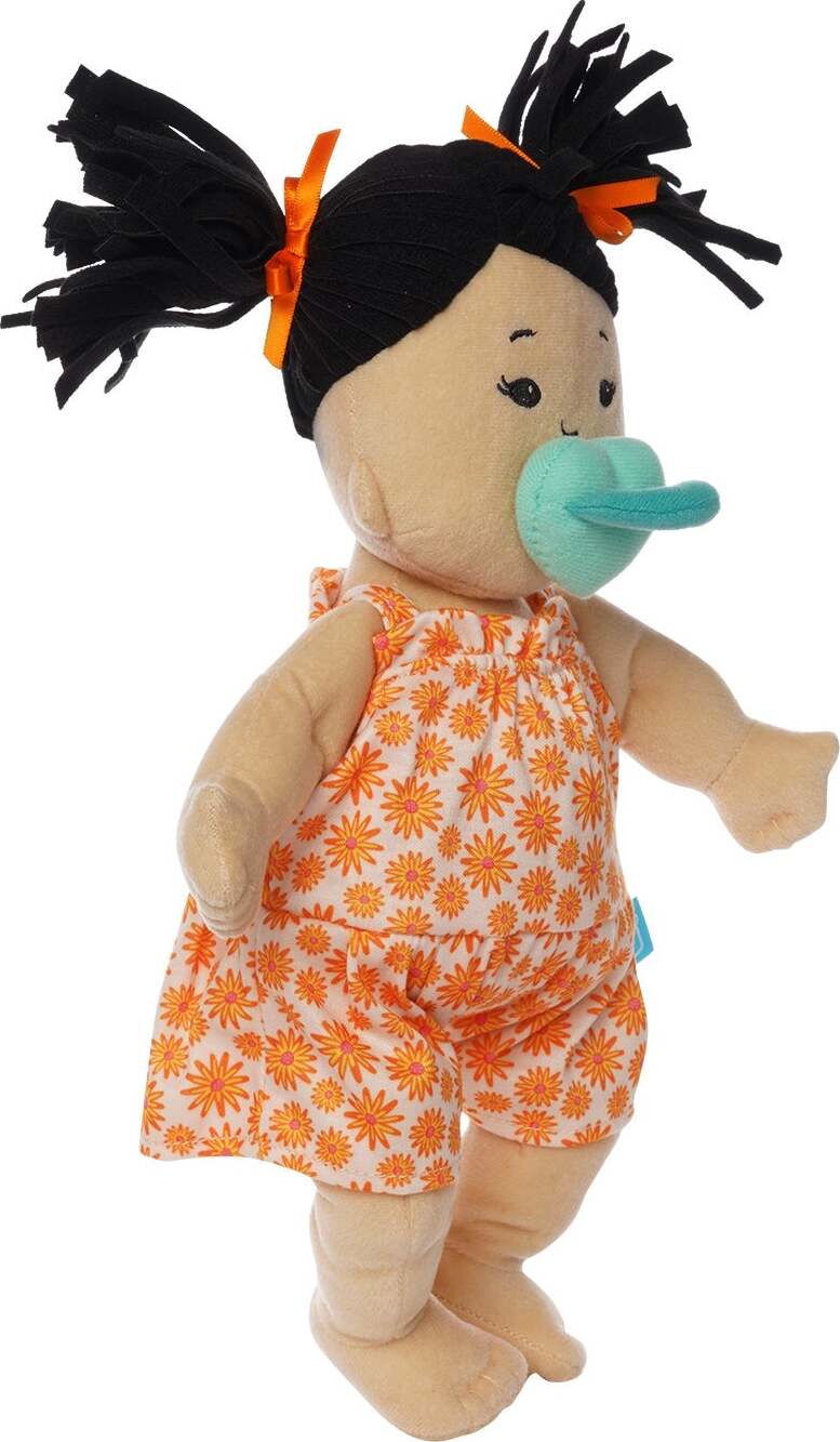 Baby Stella Beige with Black ponytails