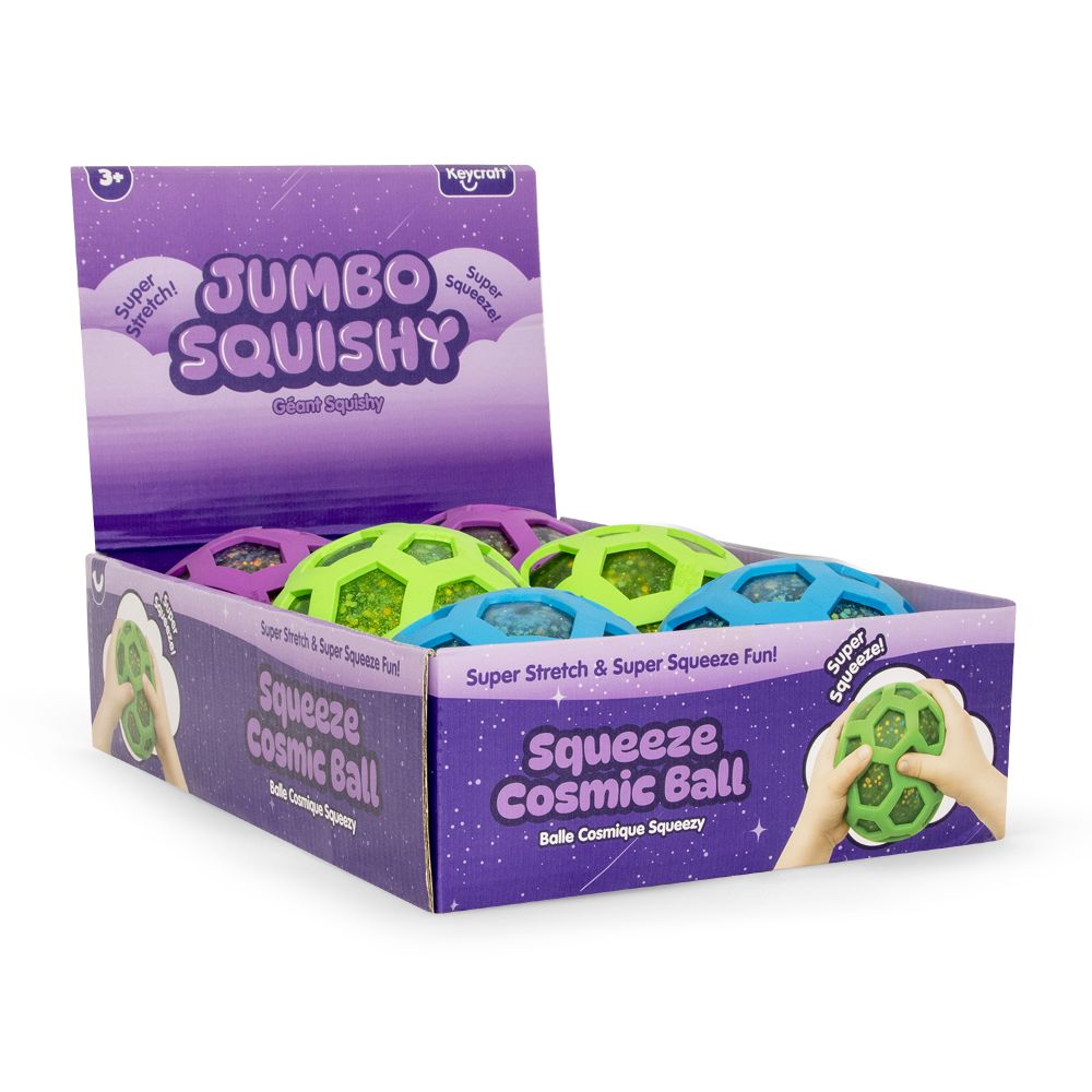 Jumbo Squishy Cosmic Ball Sensory Toy - Assorted Colors