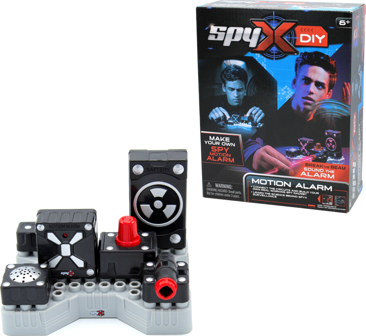 SpyX DIY Motion Alarm