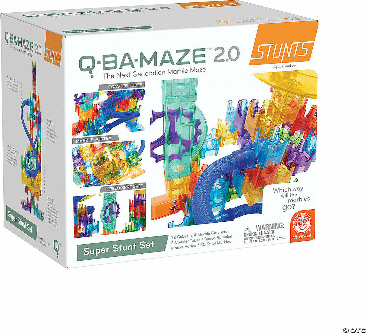 Q-BA-MAZE 2.0 Super Stunt Set