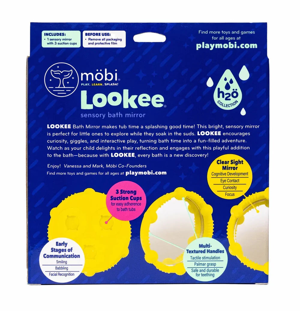 Mobi Lookee Sensory Bath Mirror, 0m+
