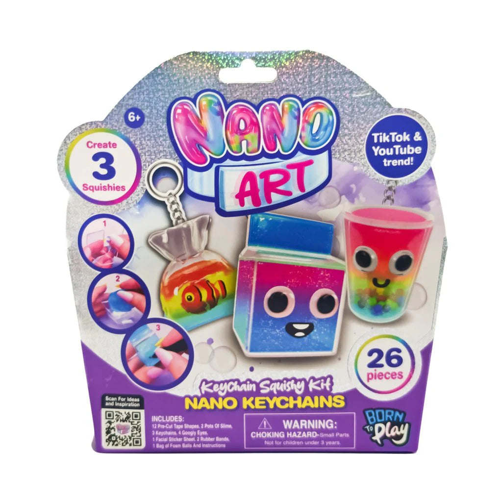 Nano Art Keychain Squishy Kit