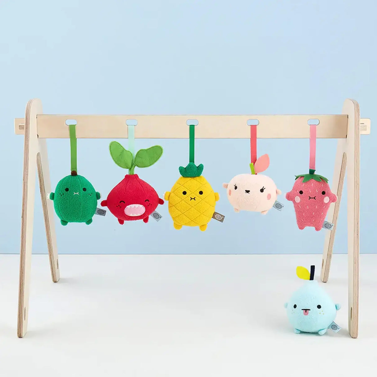 Noodoll Mini Plush Toy – Ricesweet Pink Strawberry