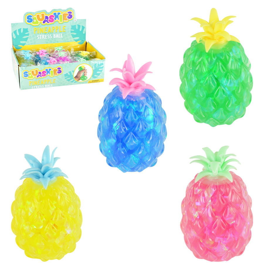Squeeze Pineapple w/Ribbon