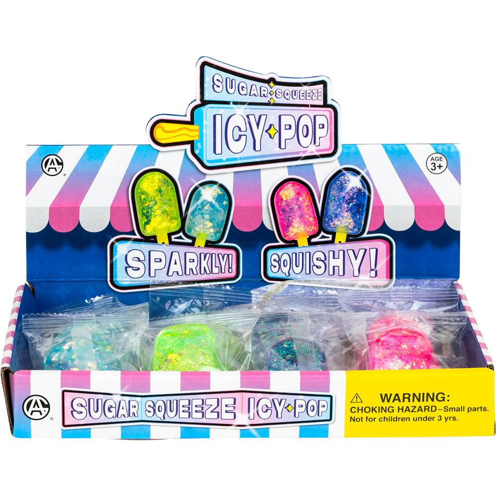 Squeezy Sugar IcyPop – Squishy Sensory Fidget Toy